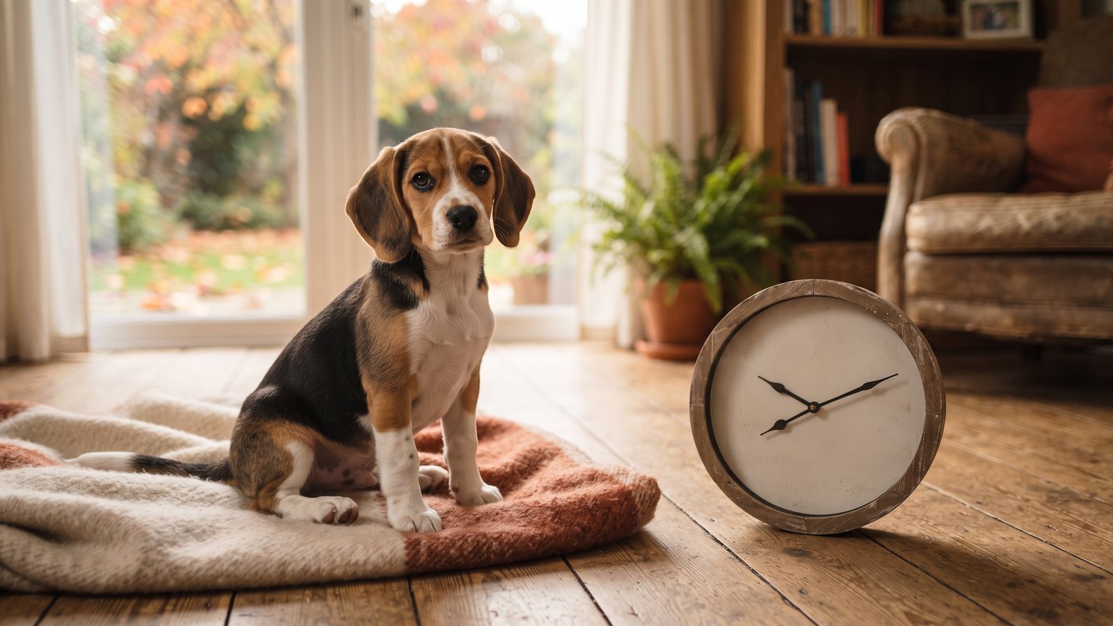 Daylight saving time puppy schedule: shift it gently