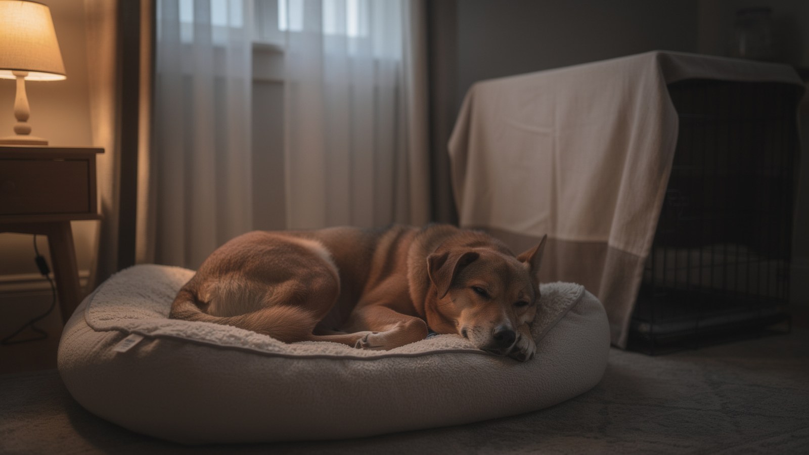 Dog scared of fireworks: a calm night plan
