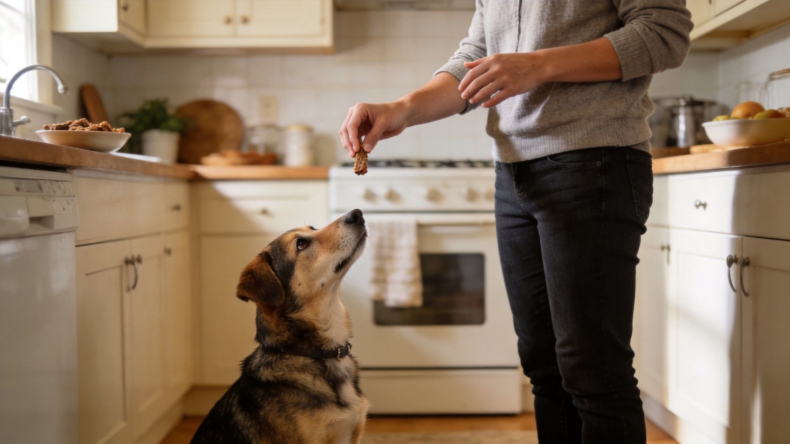 Food vs petting: Feuerbacher & Wynne 2014 for kitchens