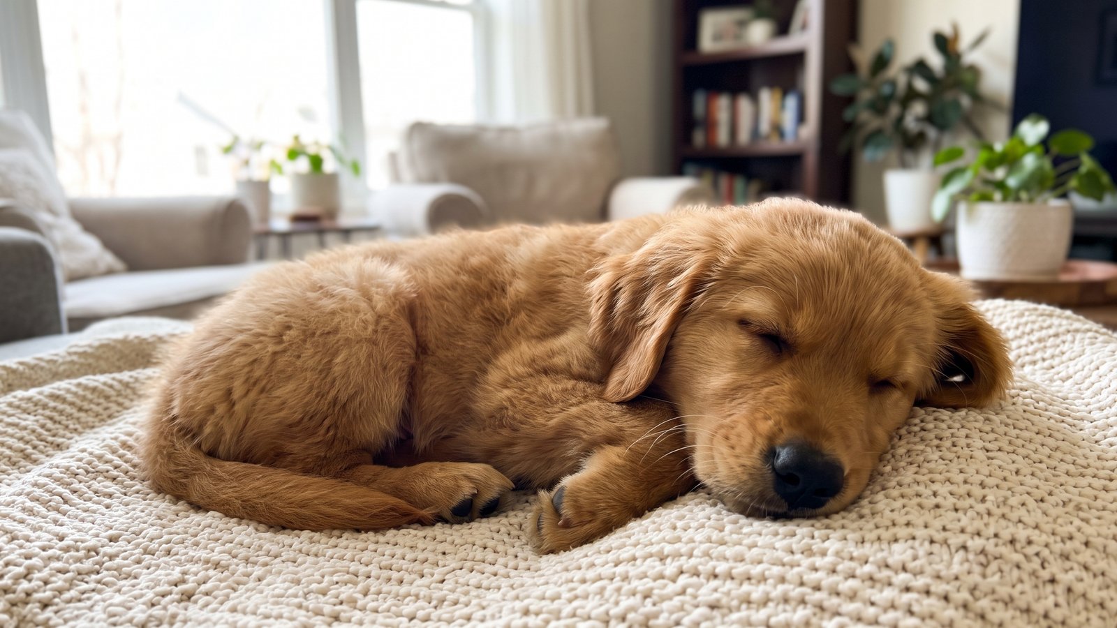 How much should a puppy sleep in 24 hours?