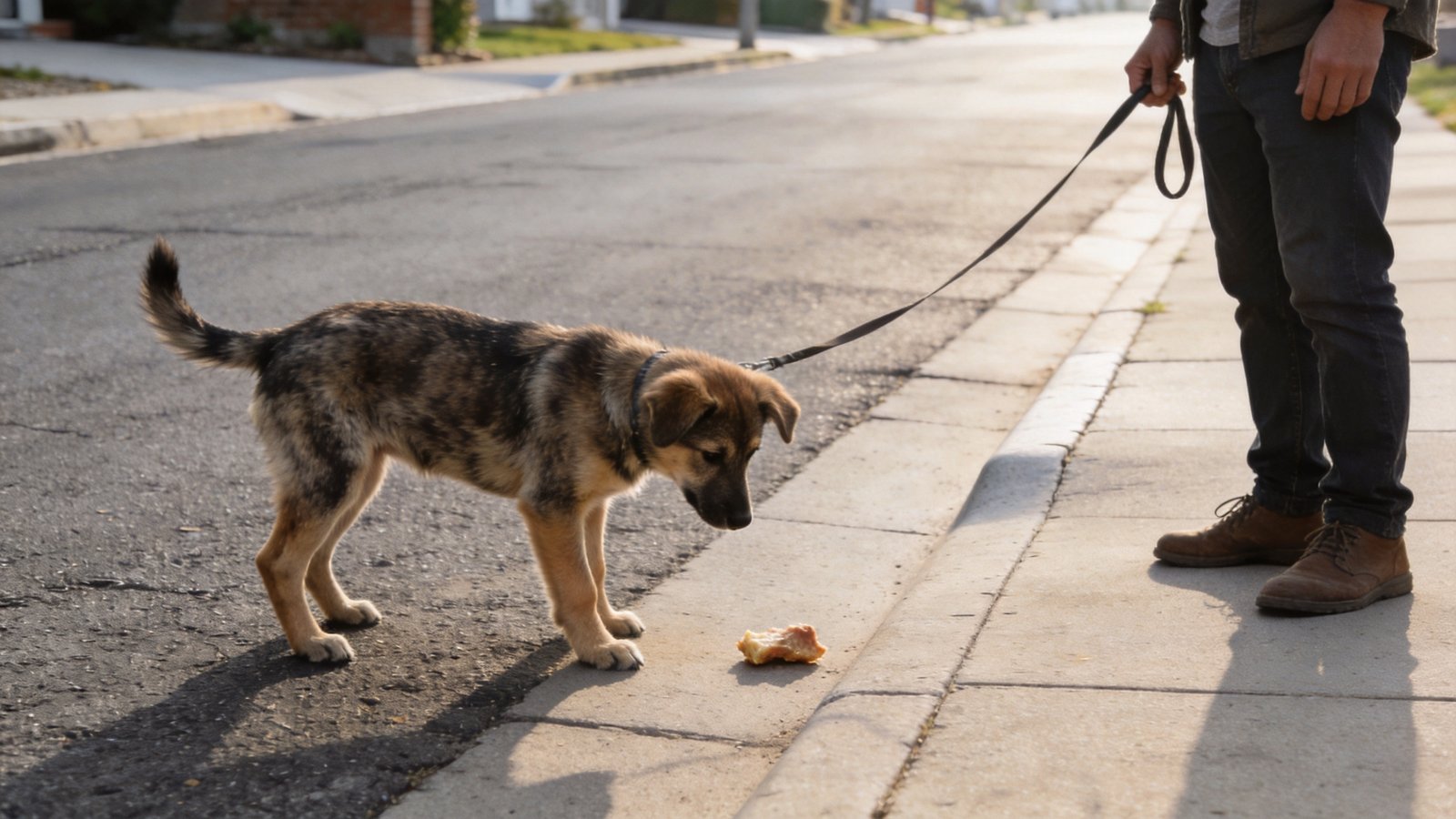 Leave-it on walks: pavement prizes under management
