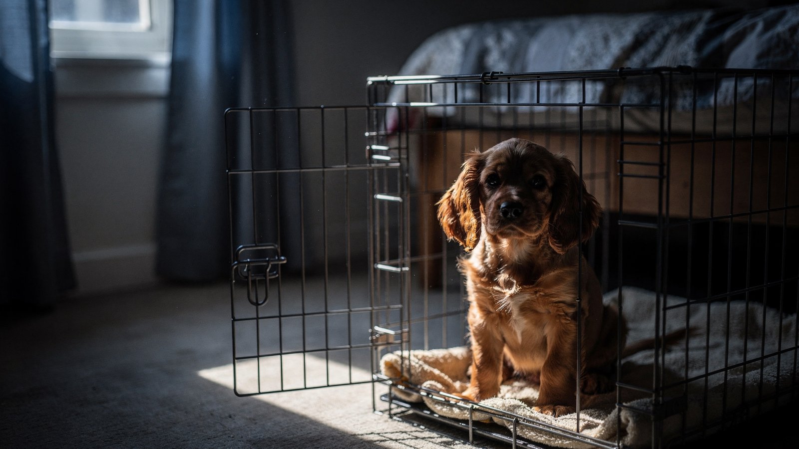 Puppy waking up at 5am? How to move the morning later