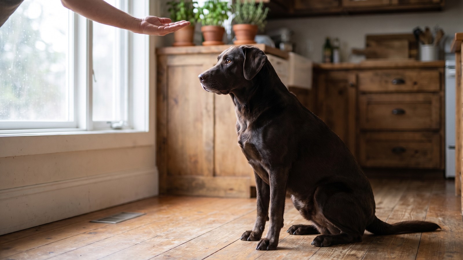 How to teach a dog to sit