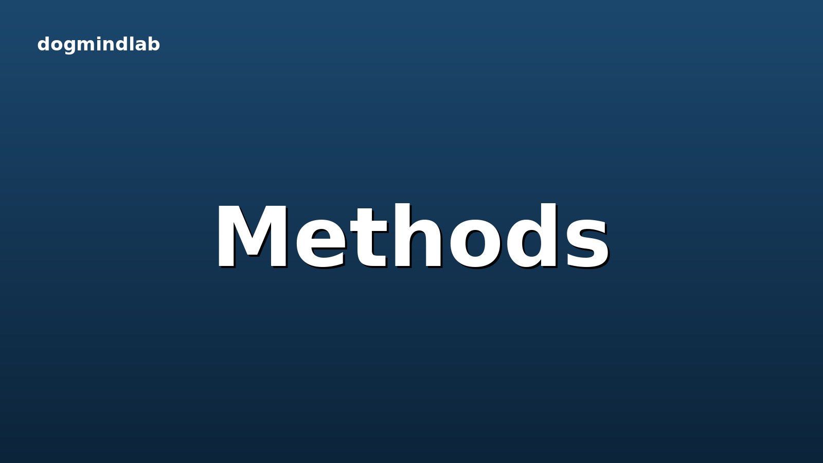 Training methods and welfare: Hiby, Rooney & Bradshaw 2004