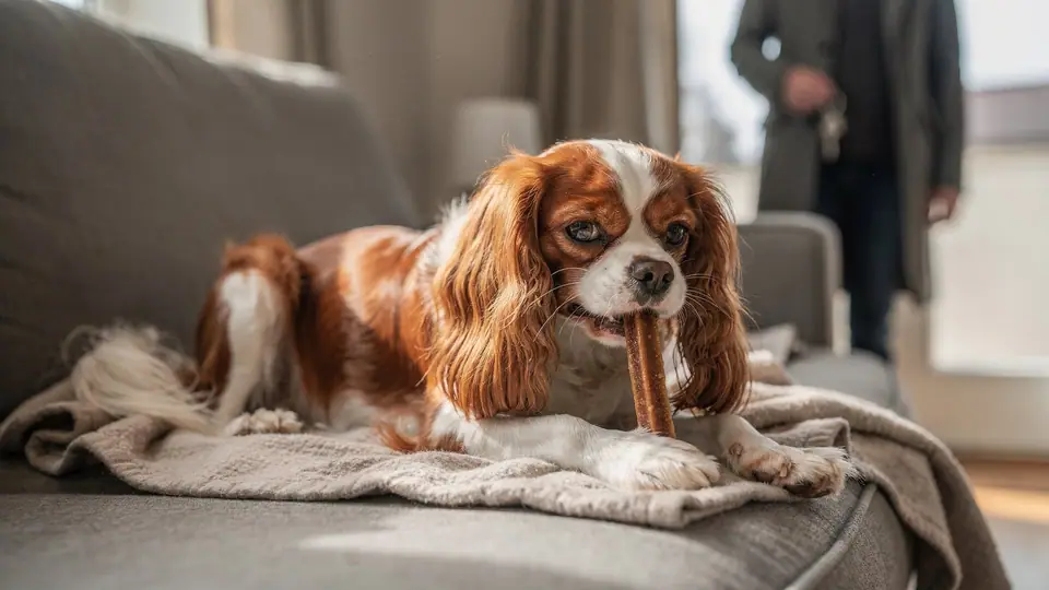 Photo illustrating: Can Cavaliers be left alone? Realistic alone time