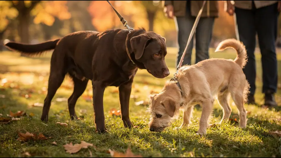 Photo illustrating: When to get a second dog: timing, space and a good match