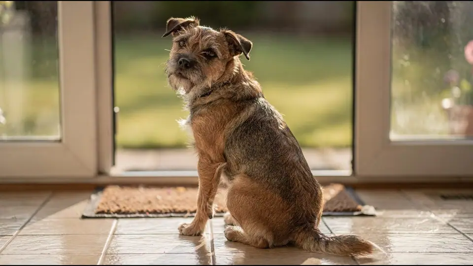 Photo illustrating: Dog wants to go in and out all the time: what to do